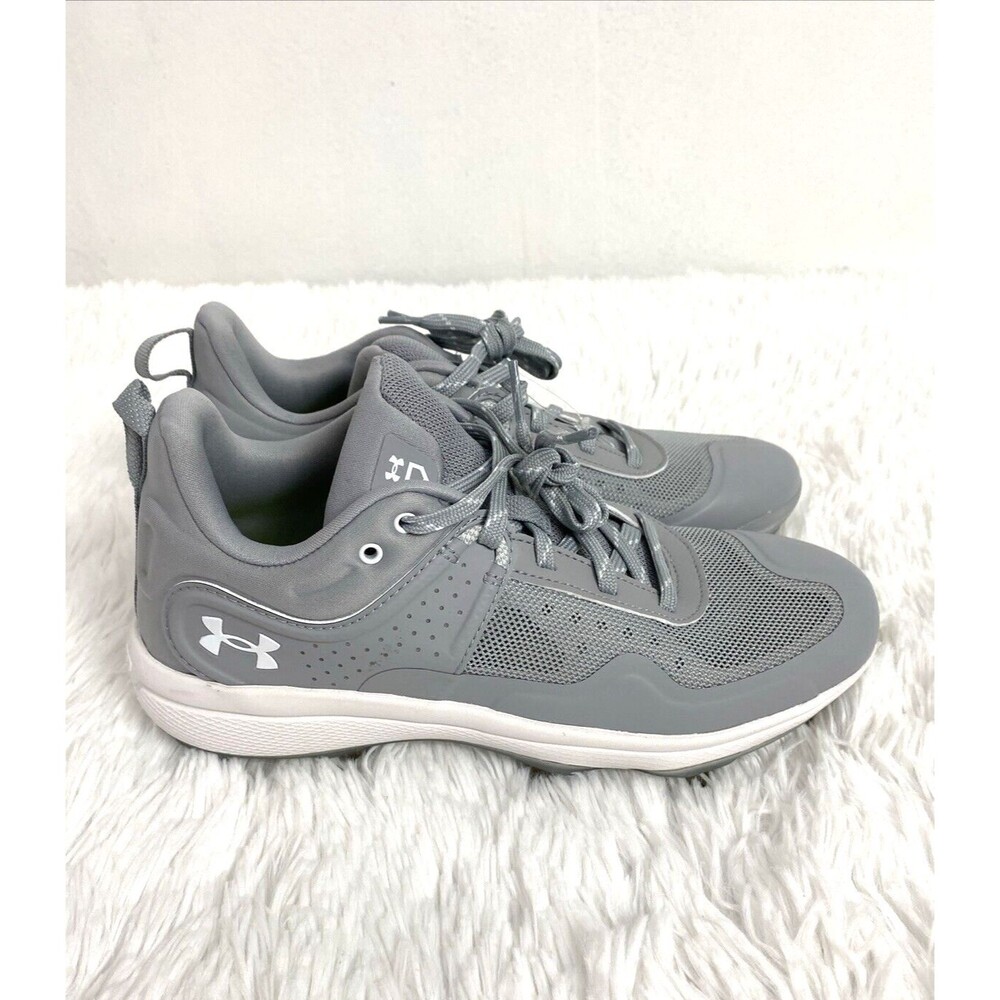 Under Armour Softball Cleats Women’s Size 8.5 Gray Sisterhood Microtips